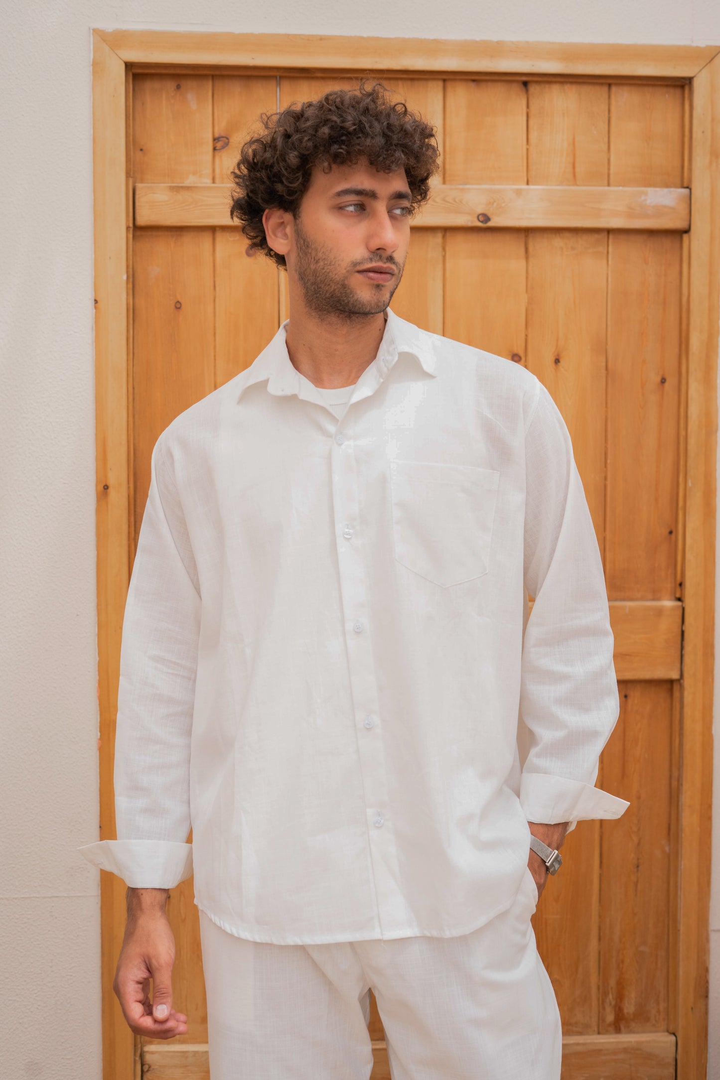 Linen Shirt - White