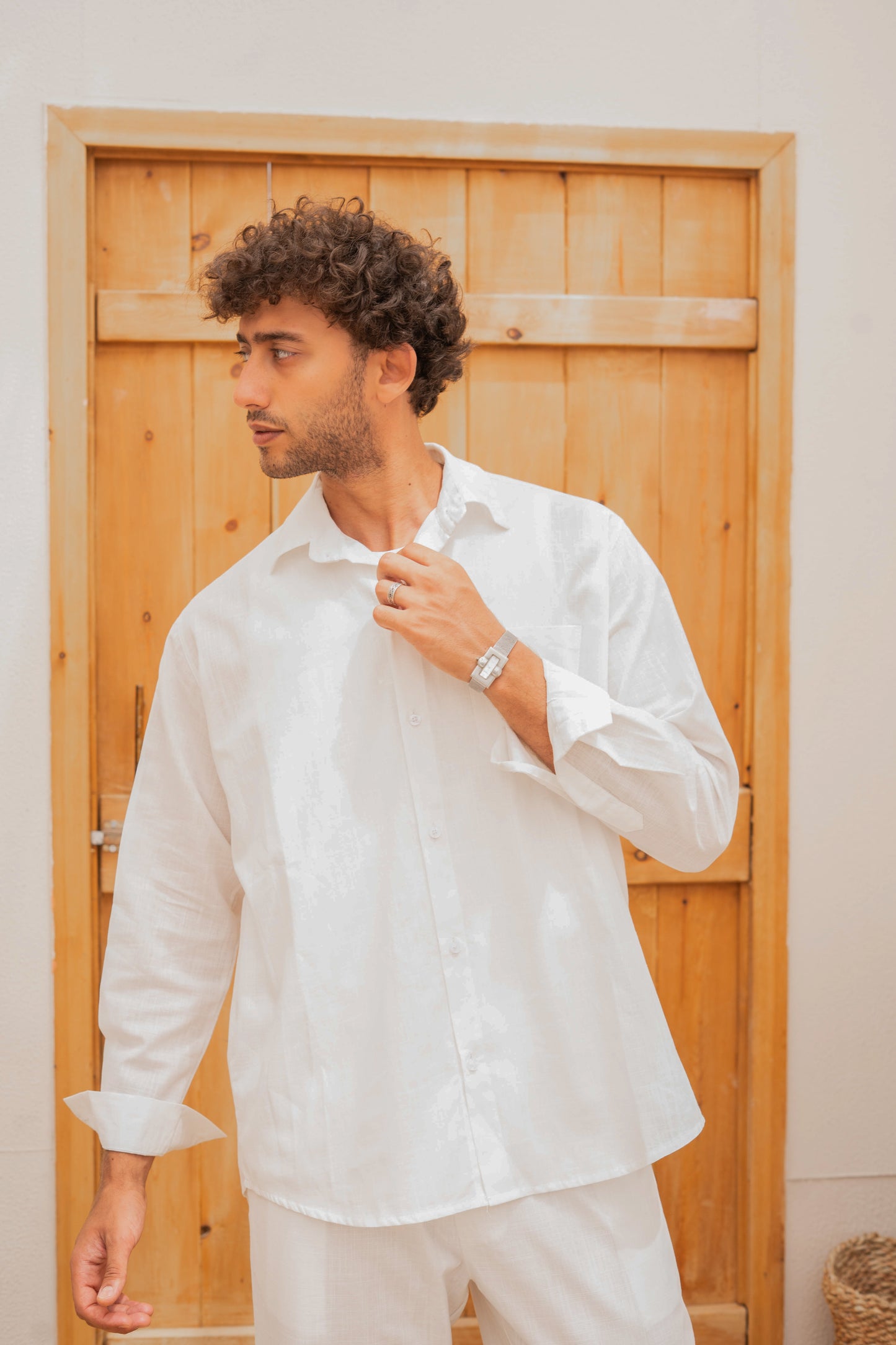 Linen Shirt - White