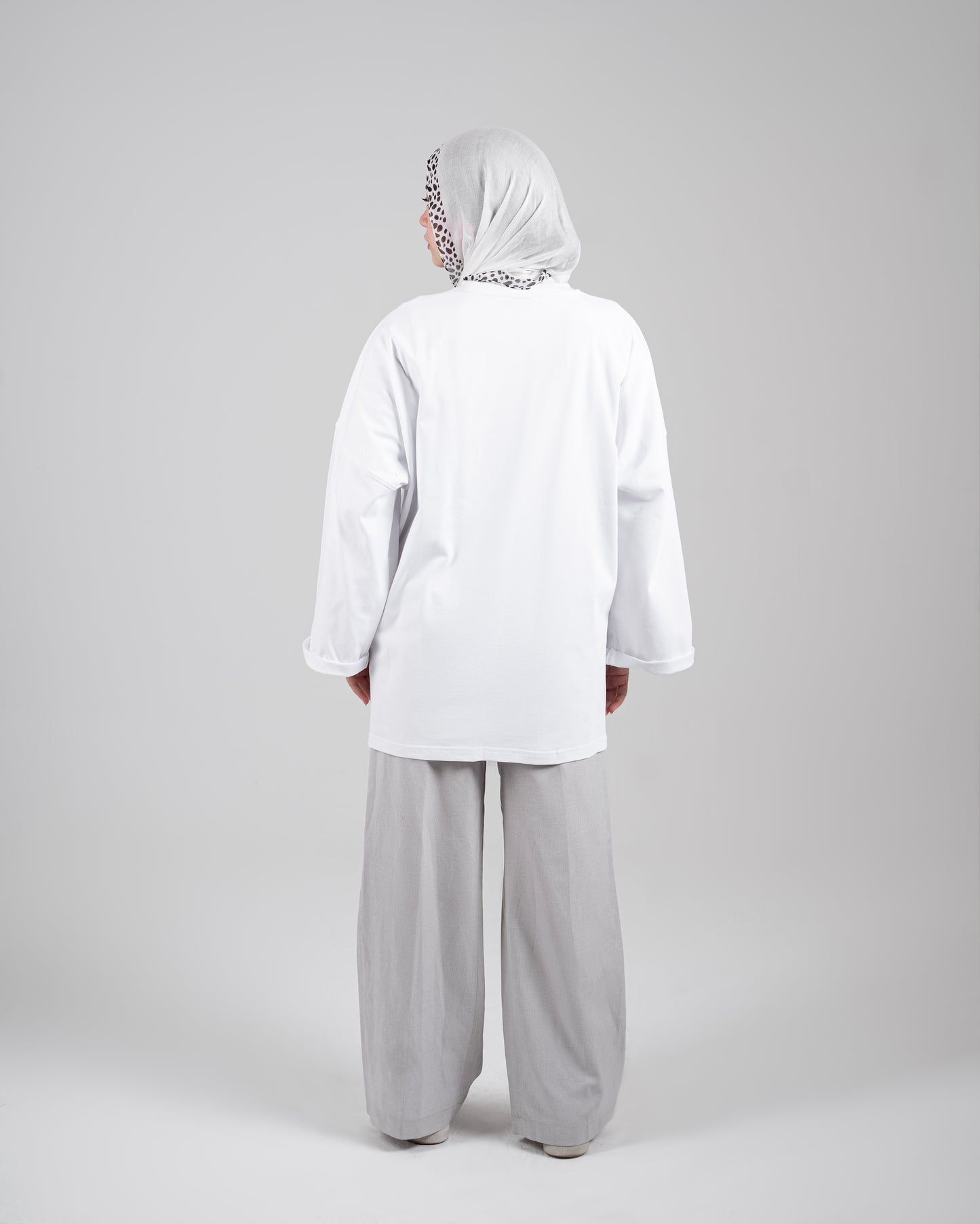 Essential Long Sleeve Tee - White