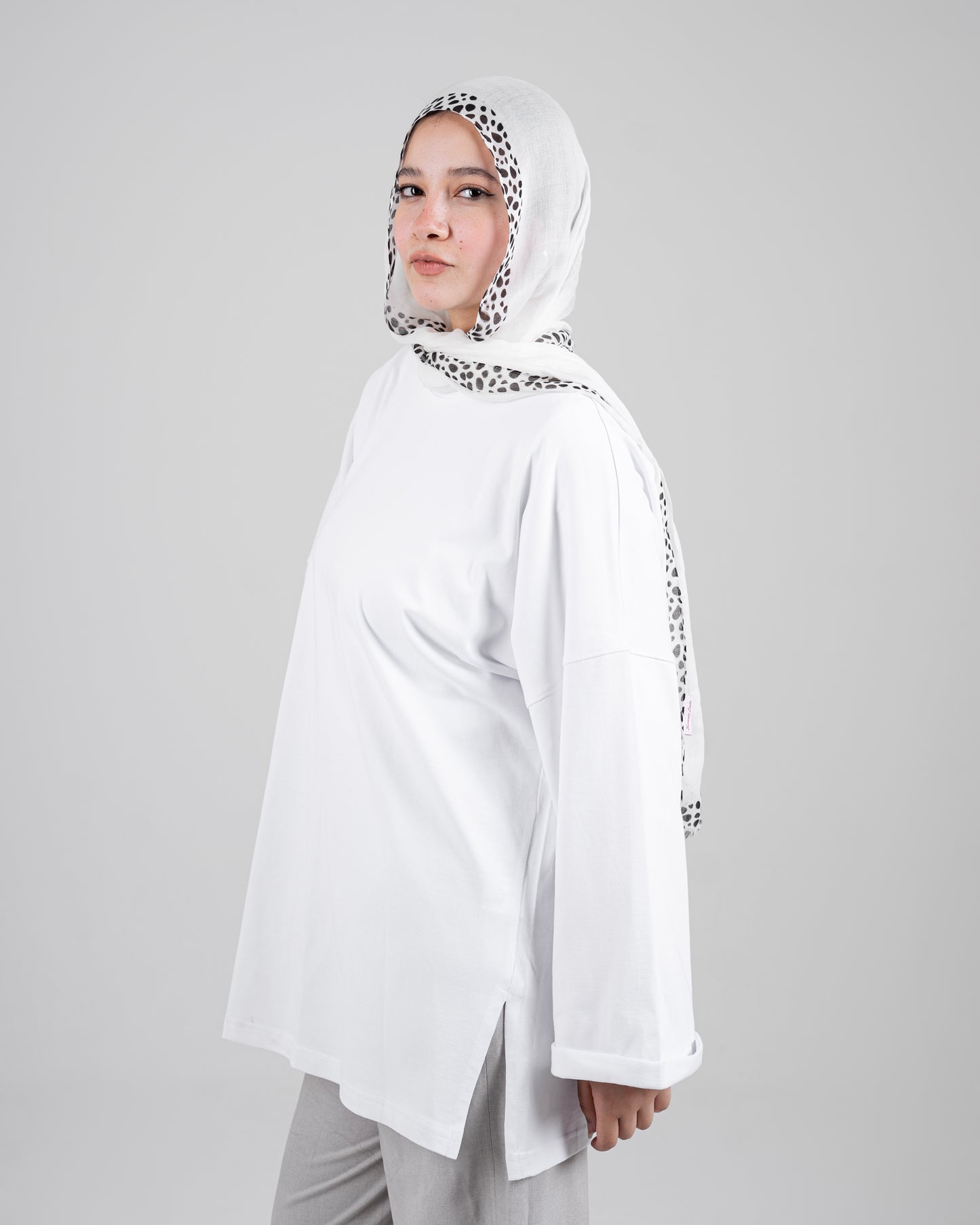 Essential Long Sleeve Tee - White