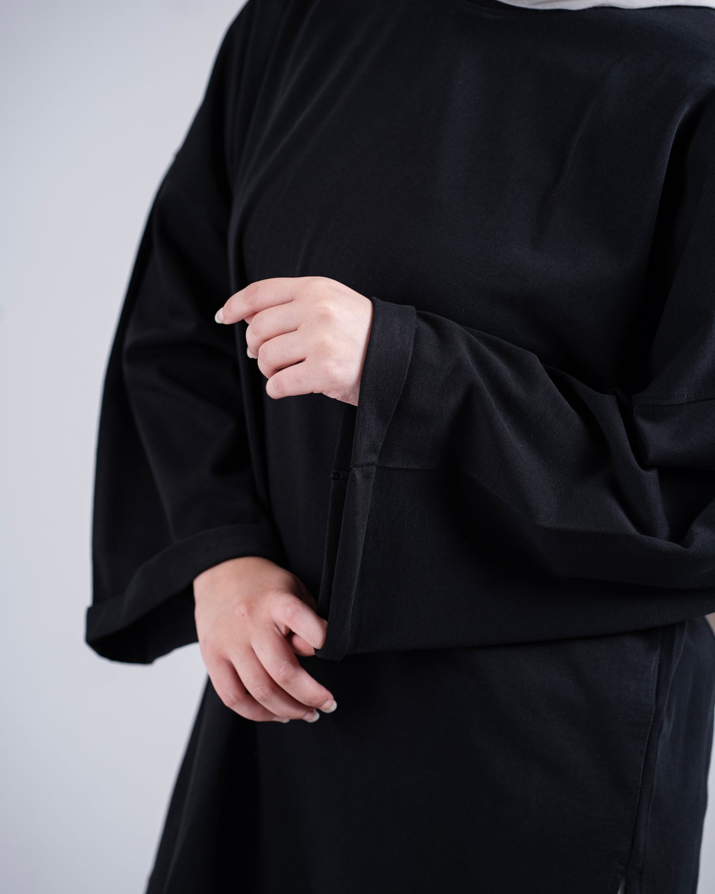 Essential Long Sleeve Tee - Black