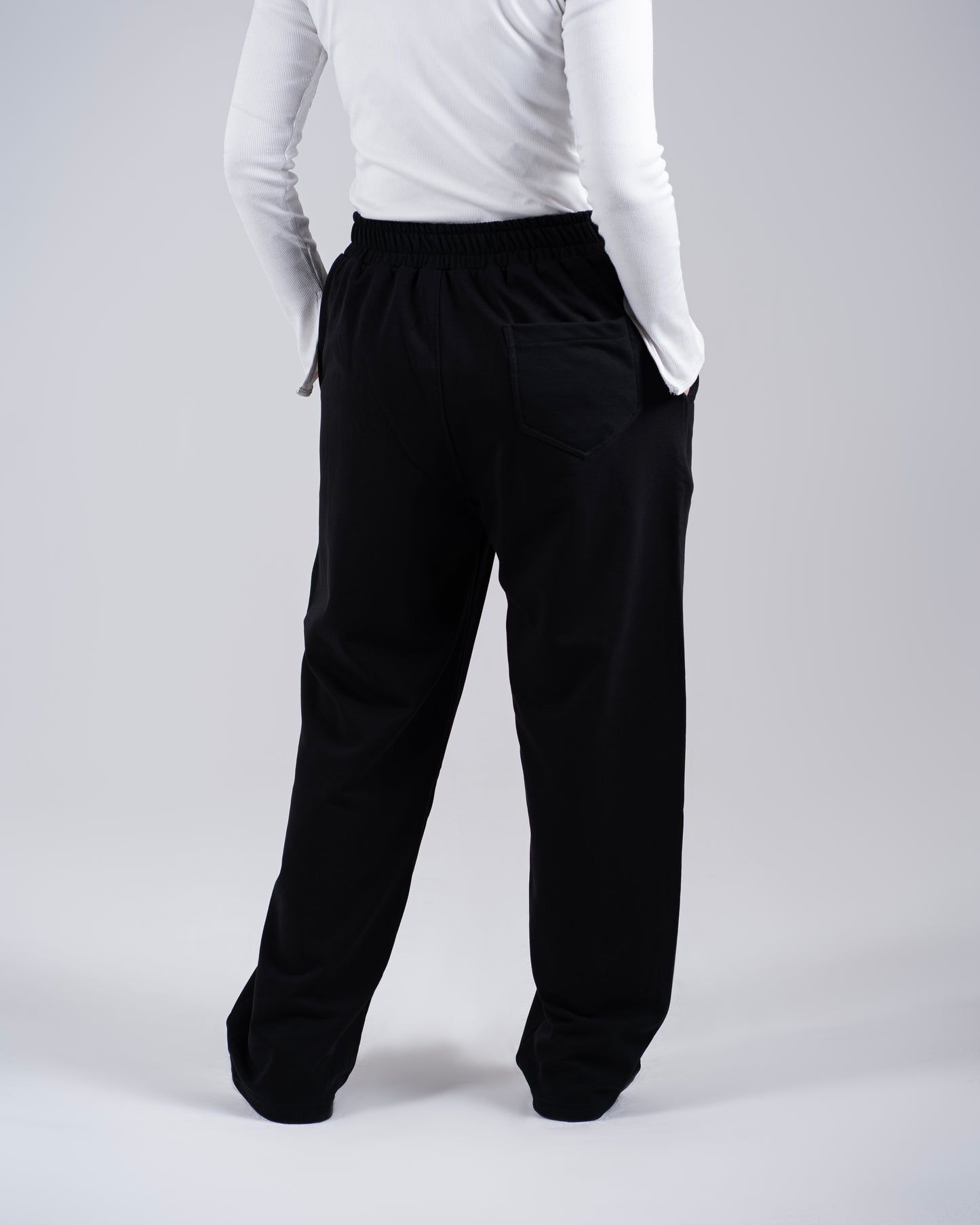 Box Fit Sweatpants - Black