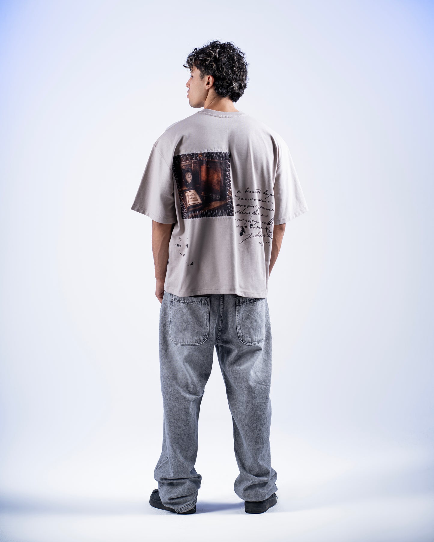 Radio T-shirt - Beige