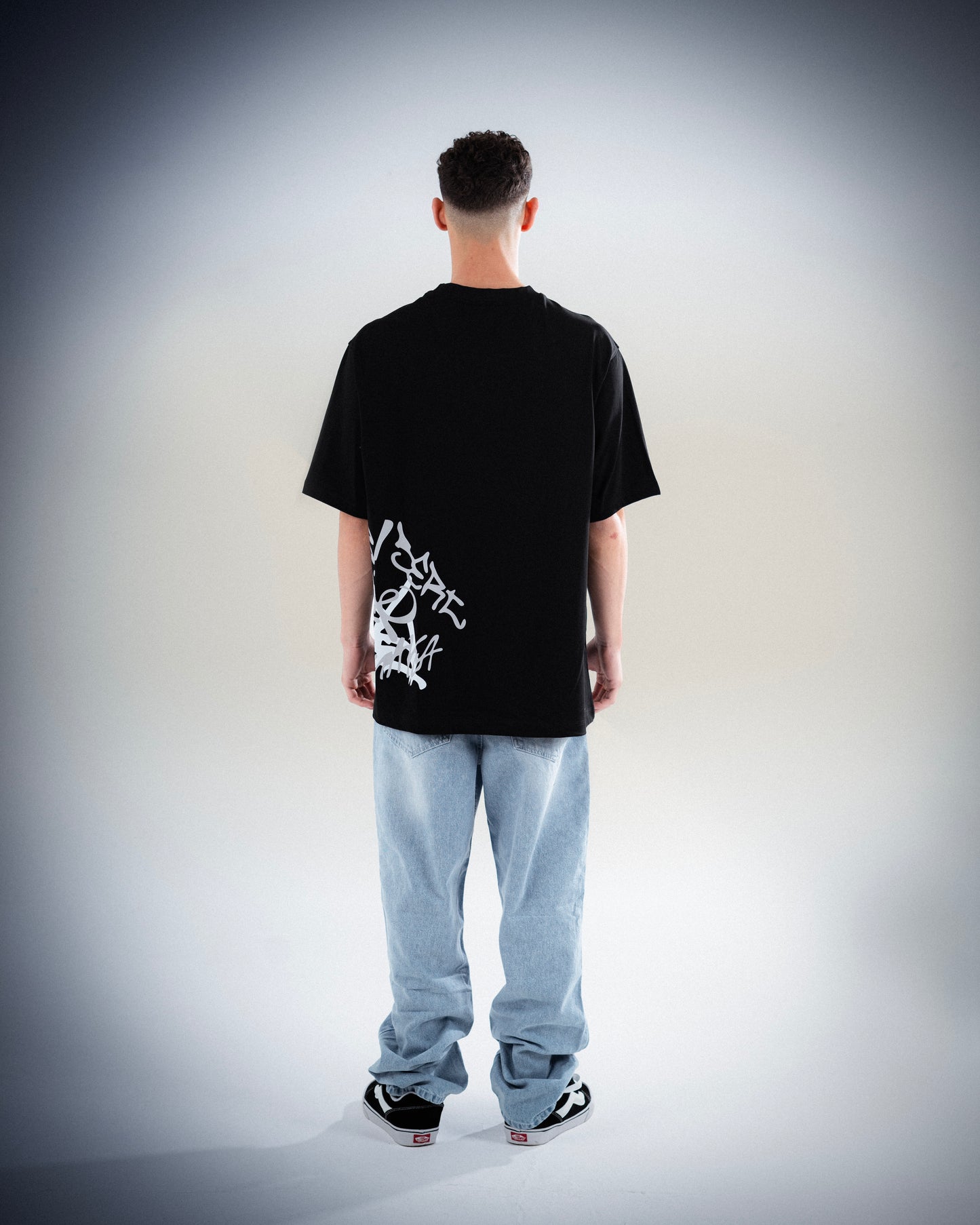Black Side Grey T-shirt