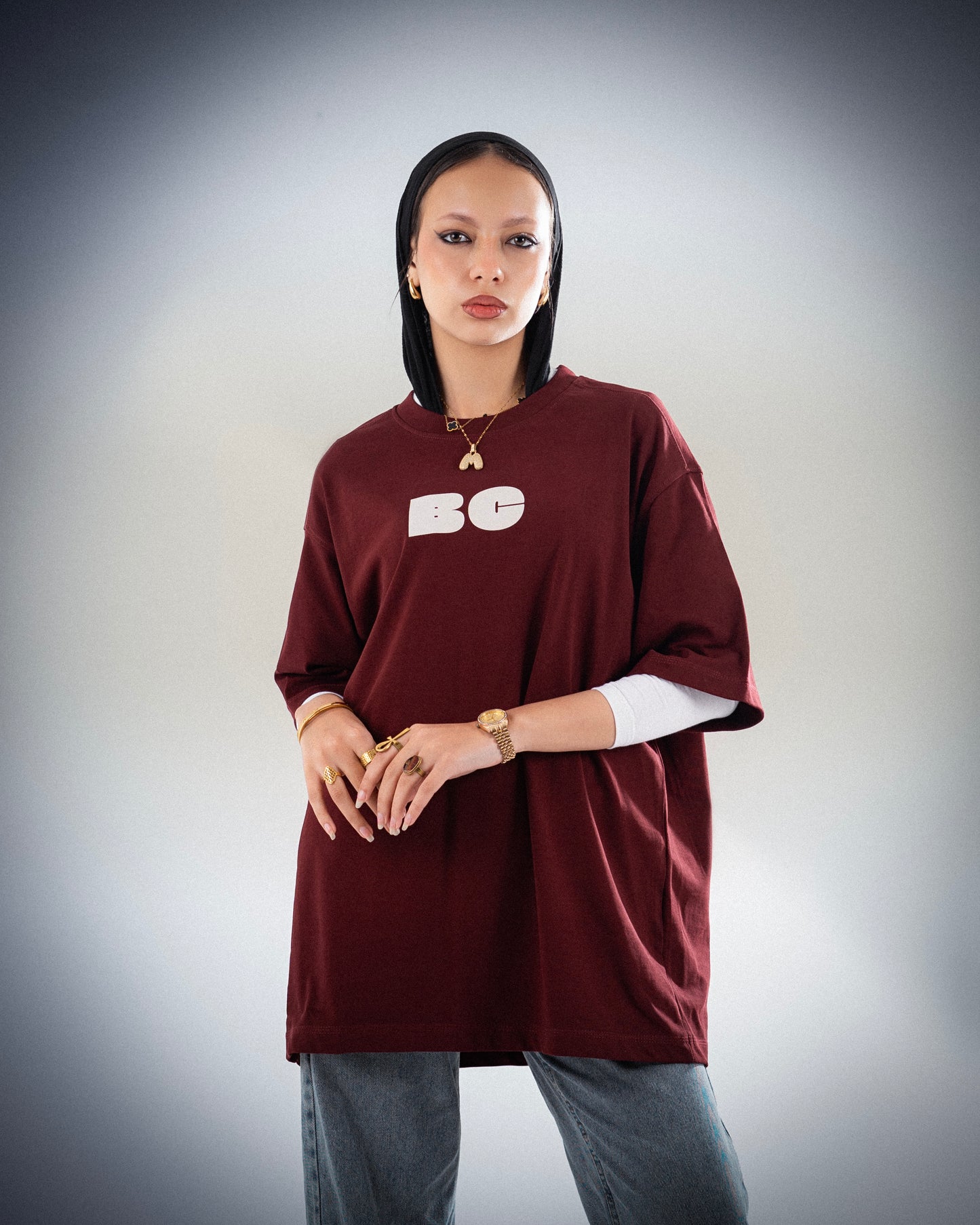 Burgandy Free Spirit T-shirt