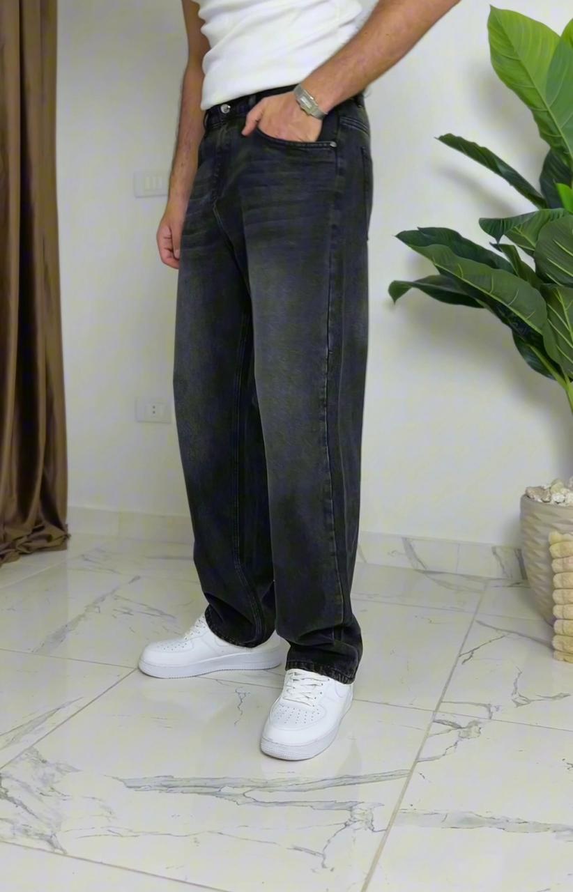 Black Washed Jeans