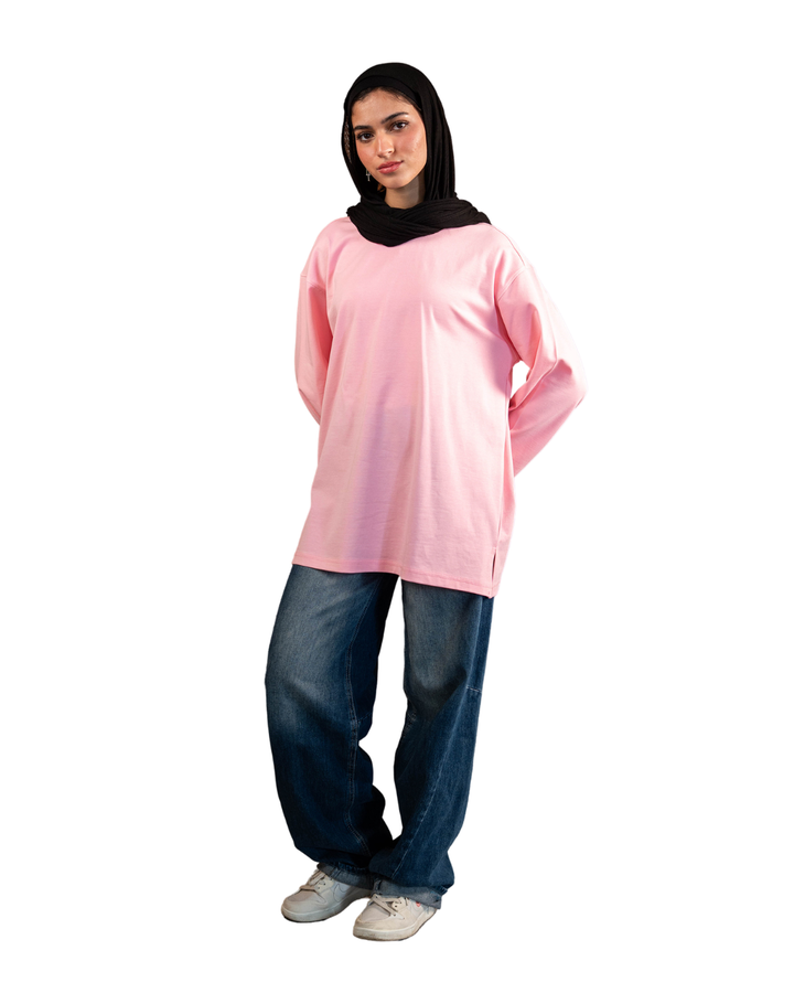 Long Sleeve Oversized Tee