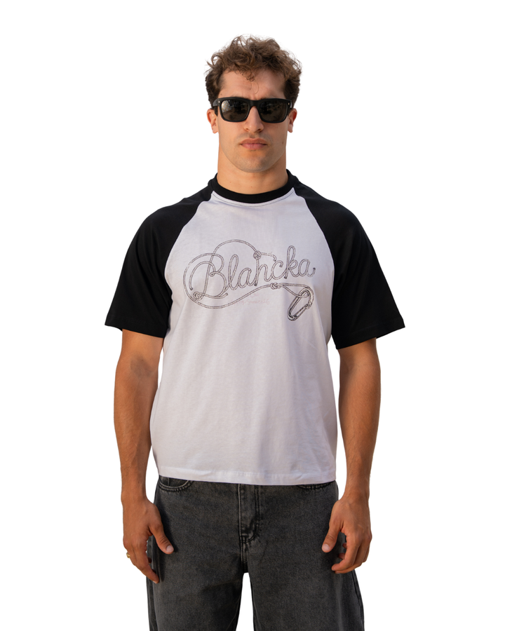 Signature Raglan Tee - Black