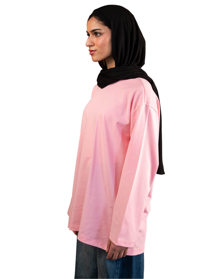 Long Sleeve Oversized Tee