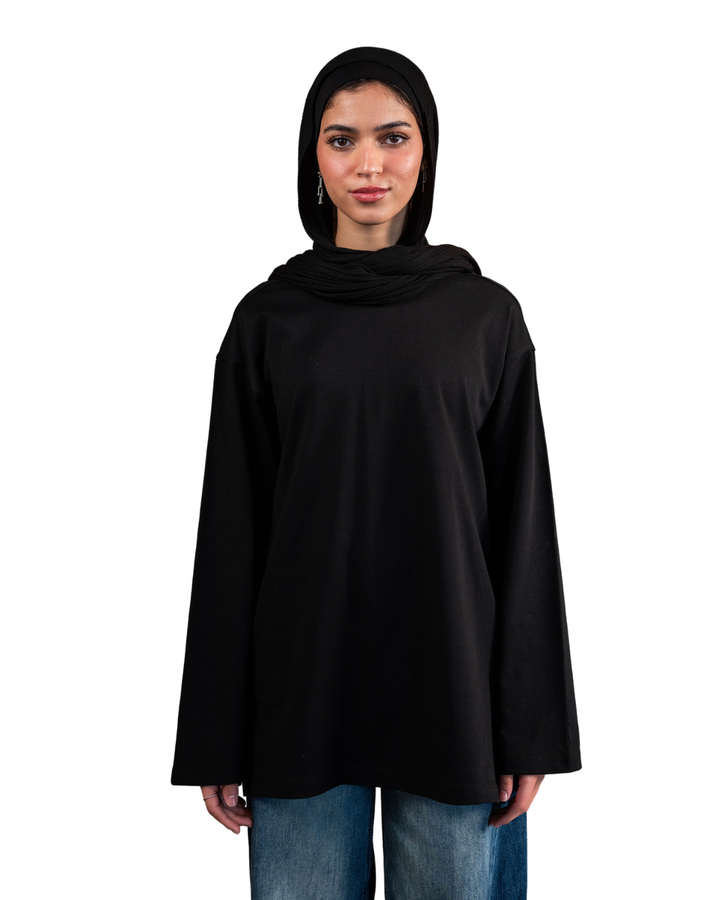 Long Sleeve Oversized Tee
