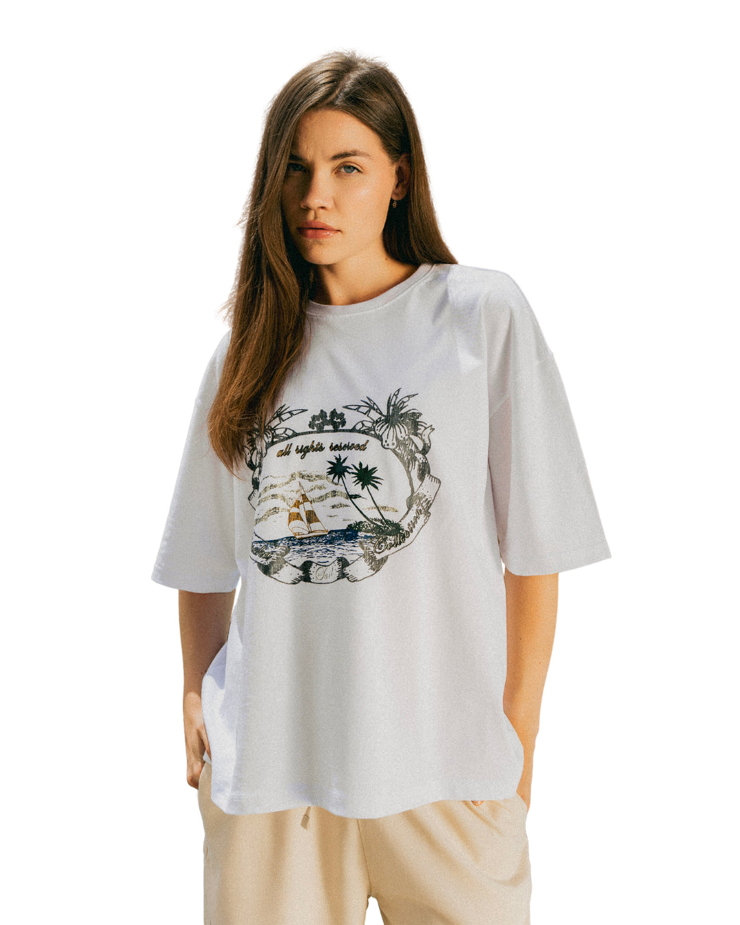 Sail Tee — White