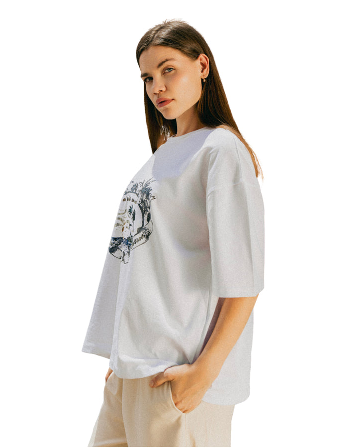 Sail Tee — White