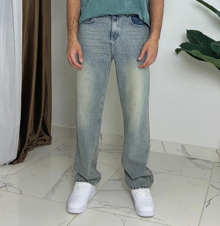 Sand Dirty Washed Denim