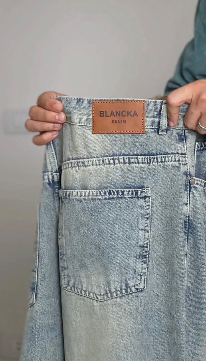 Sand Dirty Washed Denim