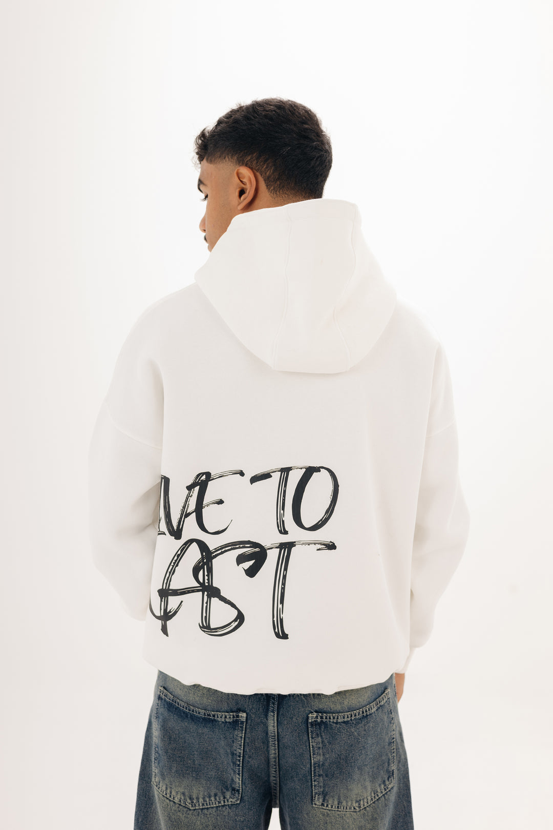 Boxy Legacy Hoodie — White