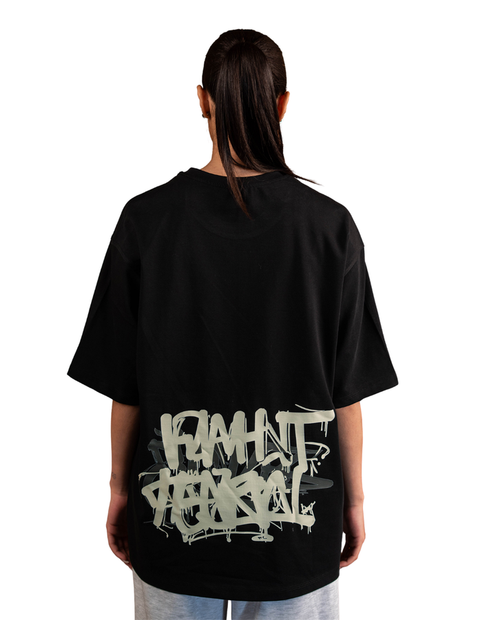 Chaos Graffiti Tee - Black