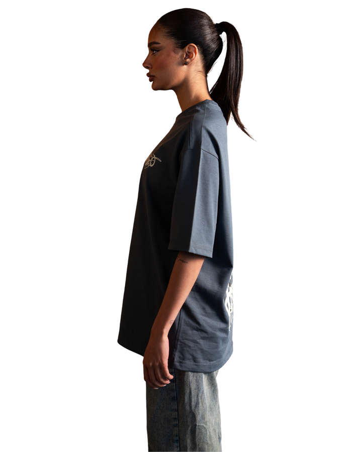 Chaos Graffiti Tee - Gray
