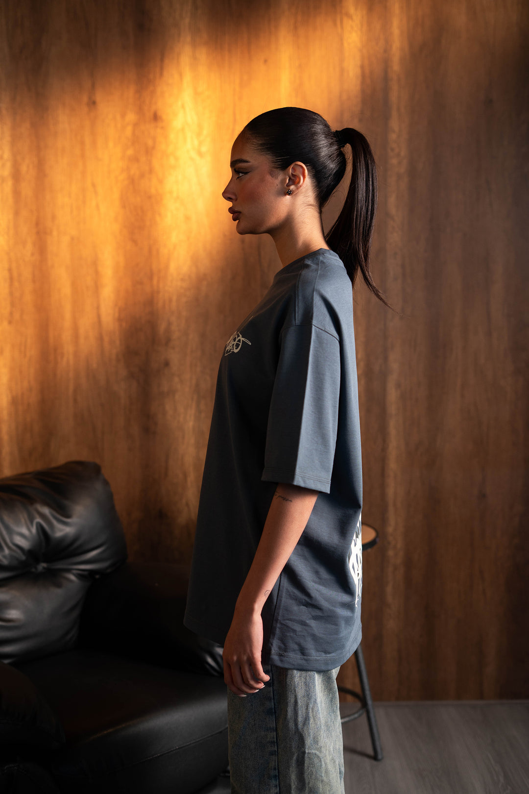 Chaos Graffiti Tee - Gray