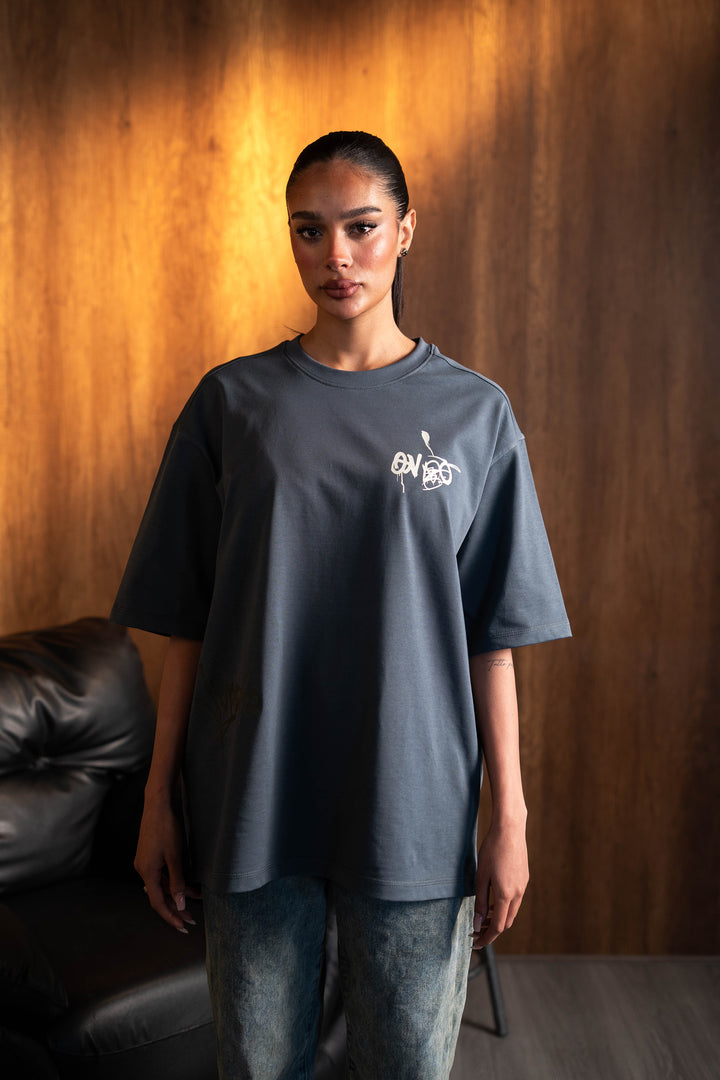 Chaos Graffiti Tee - Gray