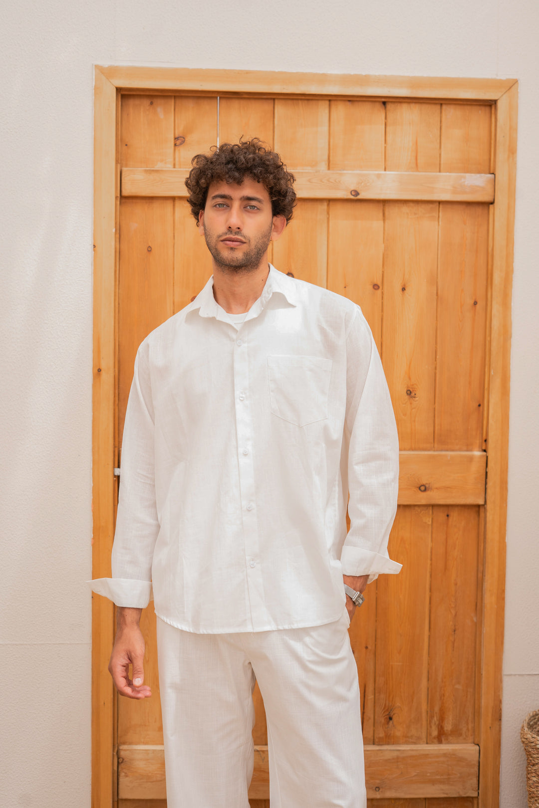 Linen Shirt - White