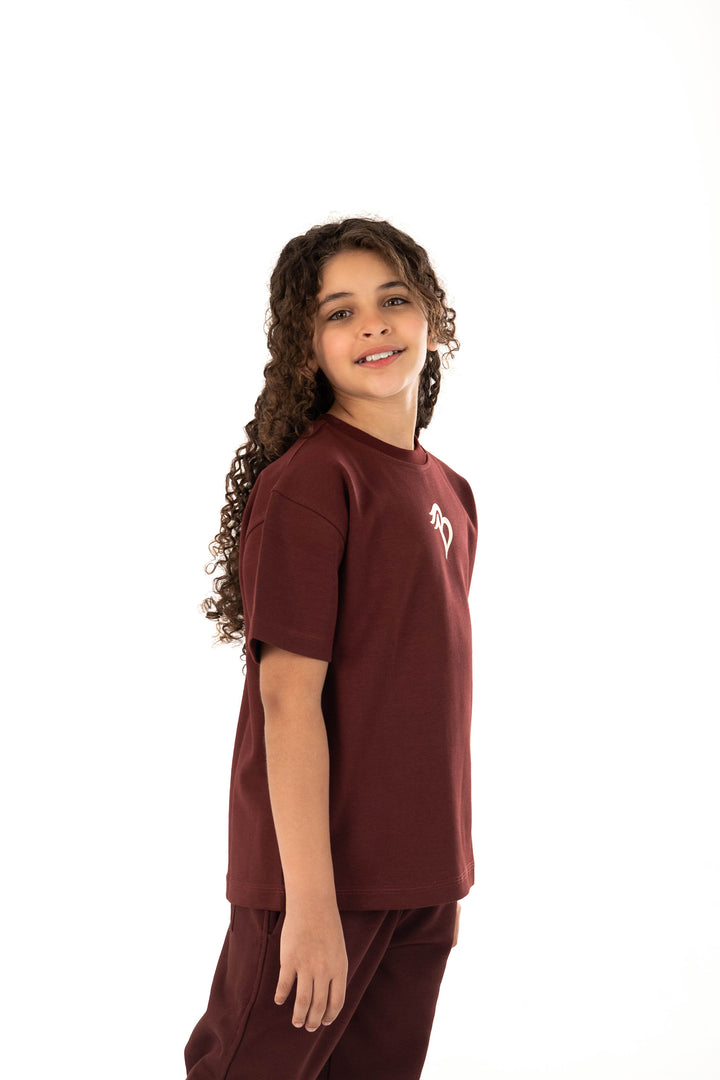 Beyond Junior  Tee — Burgandy