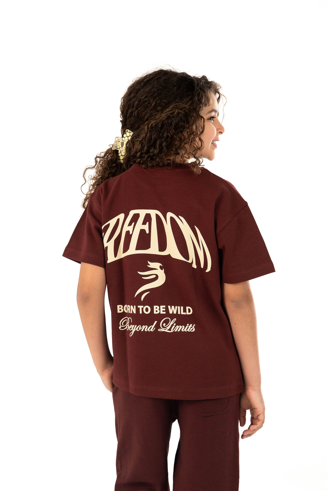 Beyond Junior  Tee — Burgandy