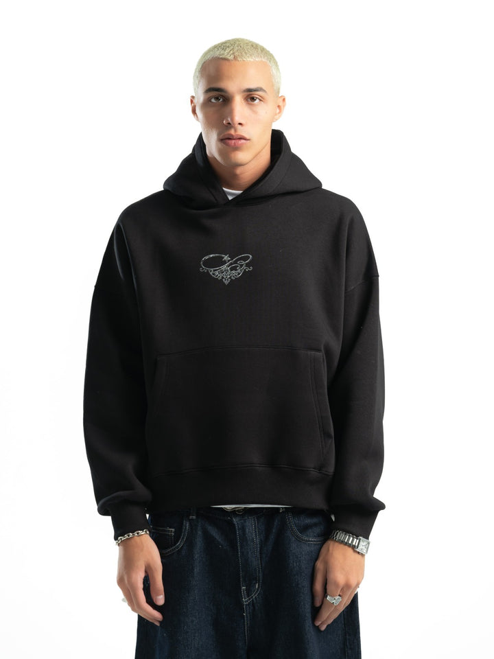 Legacy Graphic Hoodie – Black