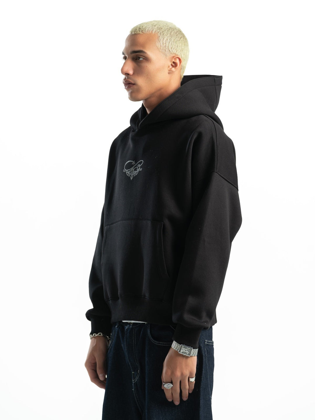 Legacy Graphic Hoodie – Black