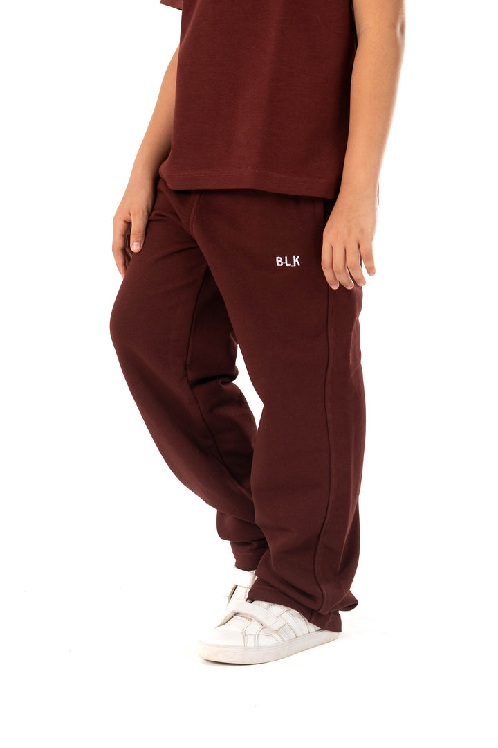 Junior Sweatpants — Burgundy
