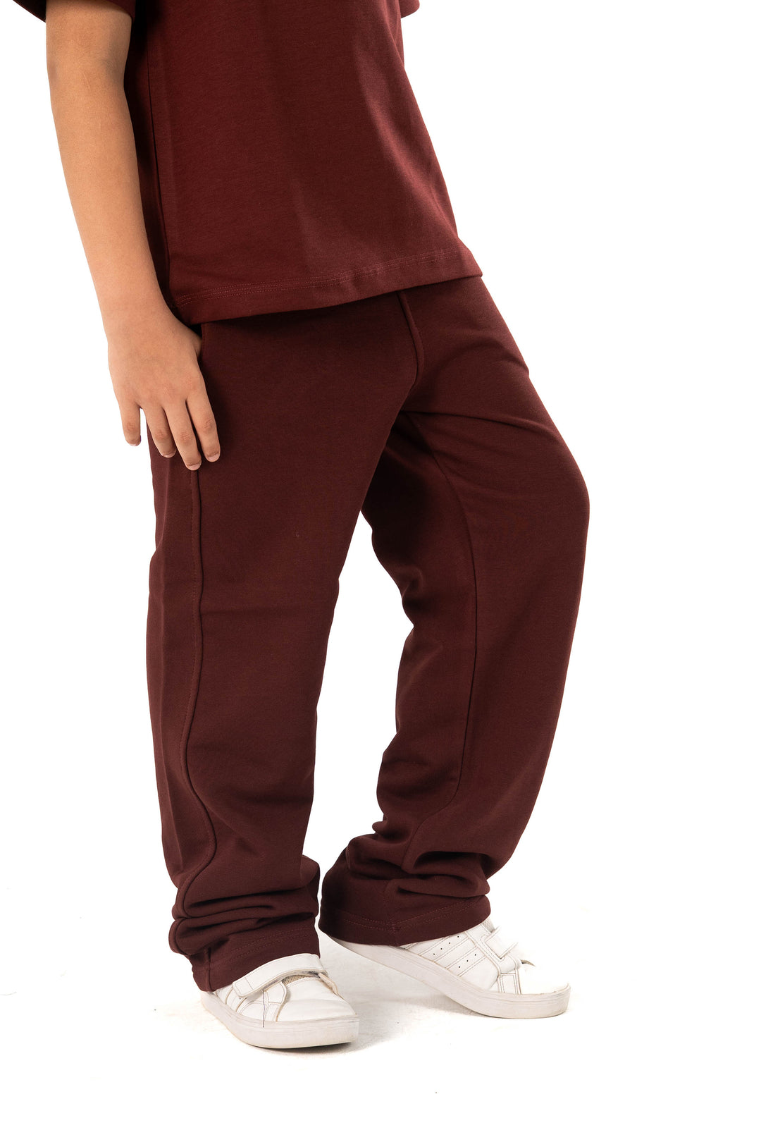 Junior Sweatpants — Burgundy