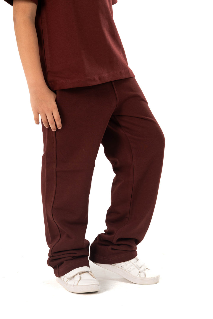 Junior Sweatpants — Burgundy