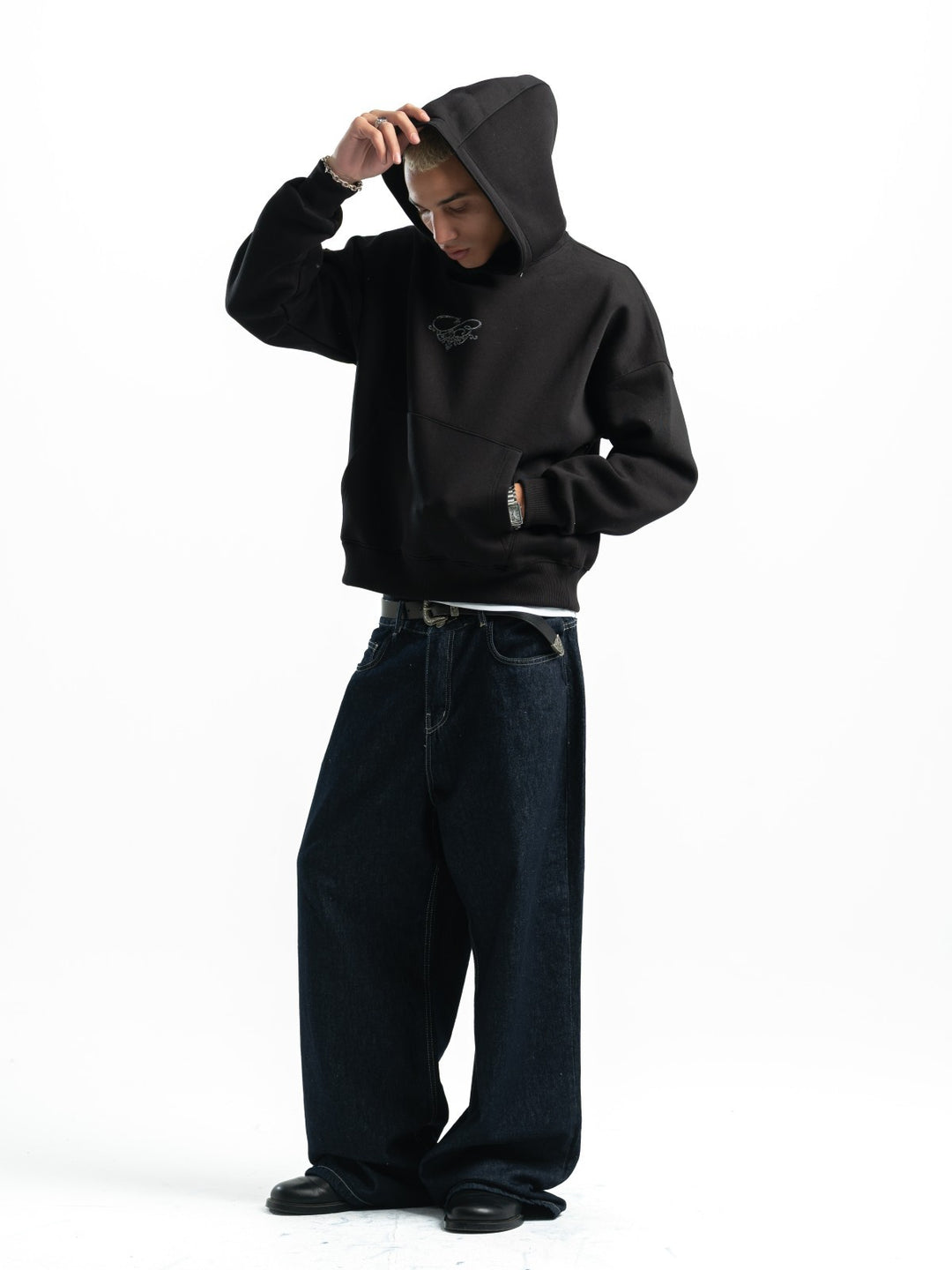 Legacy Graphic Hoodie – Black