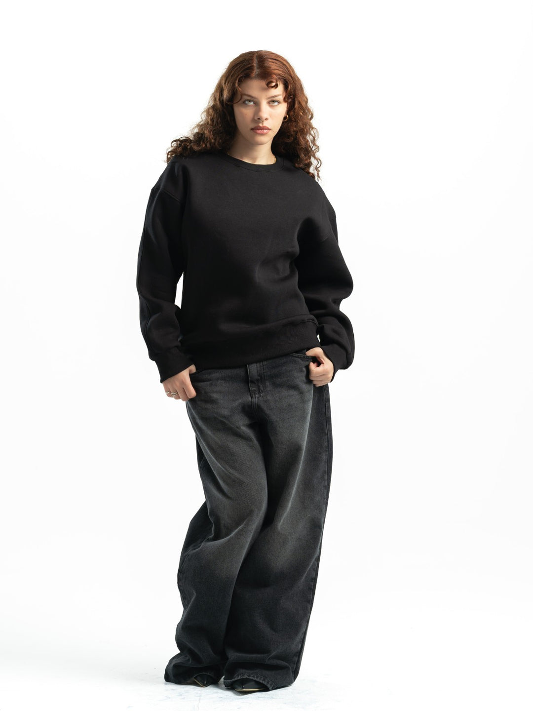 Basic Crewneck – Black