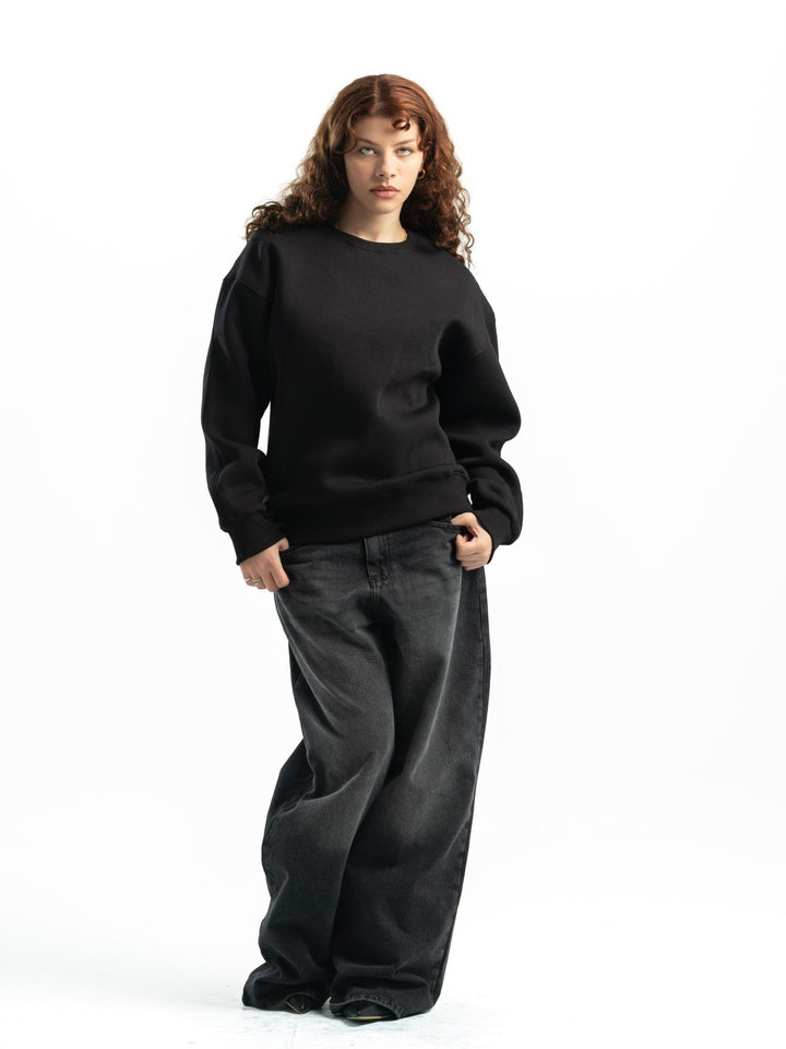 Basic Crewneck – Black