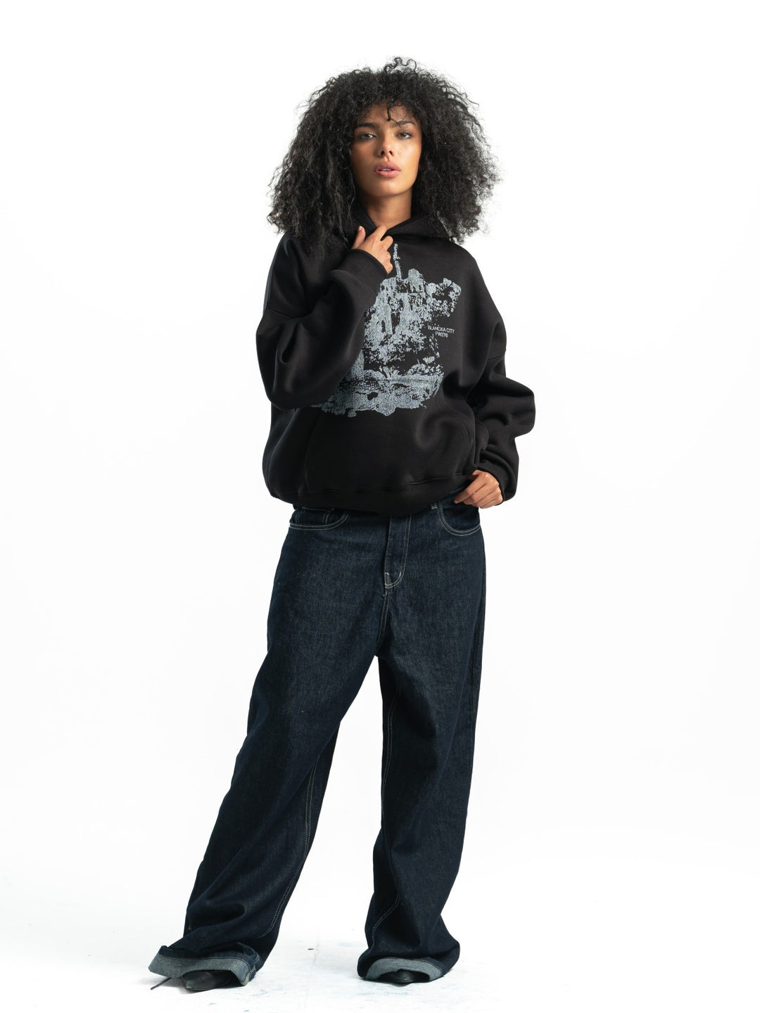 Blancka City Hoodie – Black