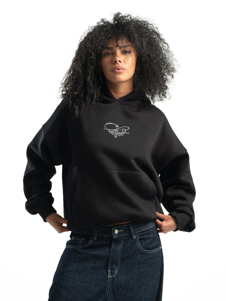 Legacy Graphic Hoodie – Black