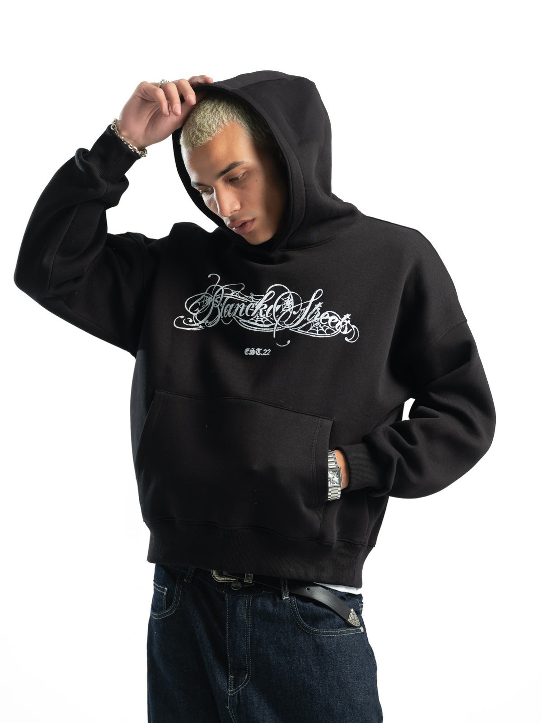 Blancka Royalty Hoodie – Black