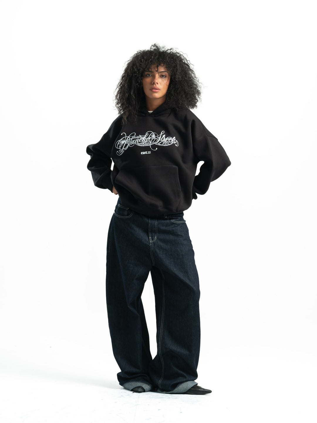 Blancka Royalty Hoodie – Black
