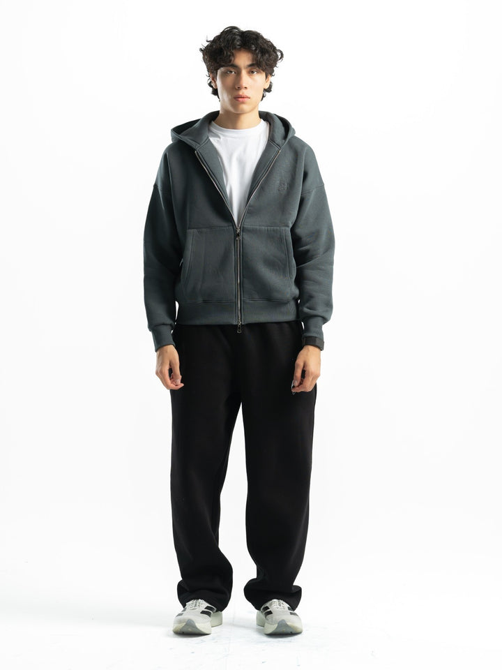 Zip Up Hoodie – Grey