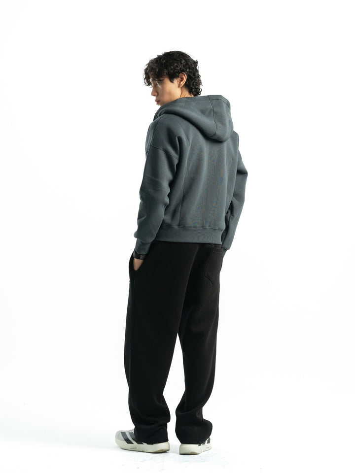 Zip Up Hoodie – Grey