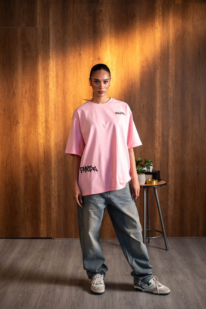Graffiti Tee - Pink