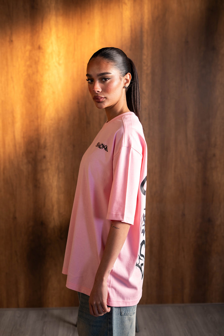 Graffiti Tee - Pink