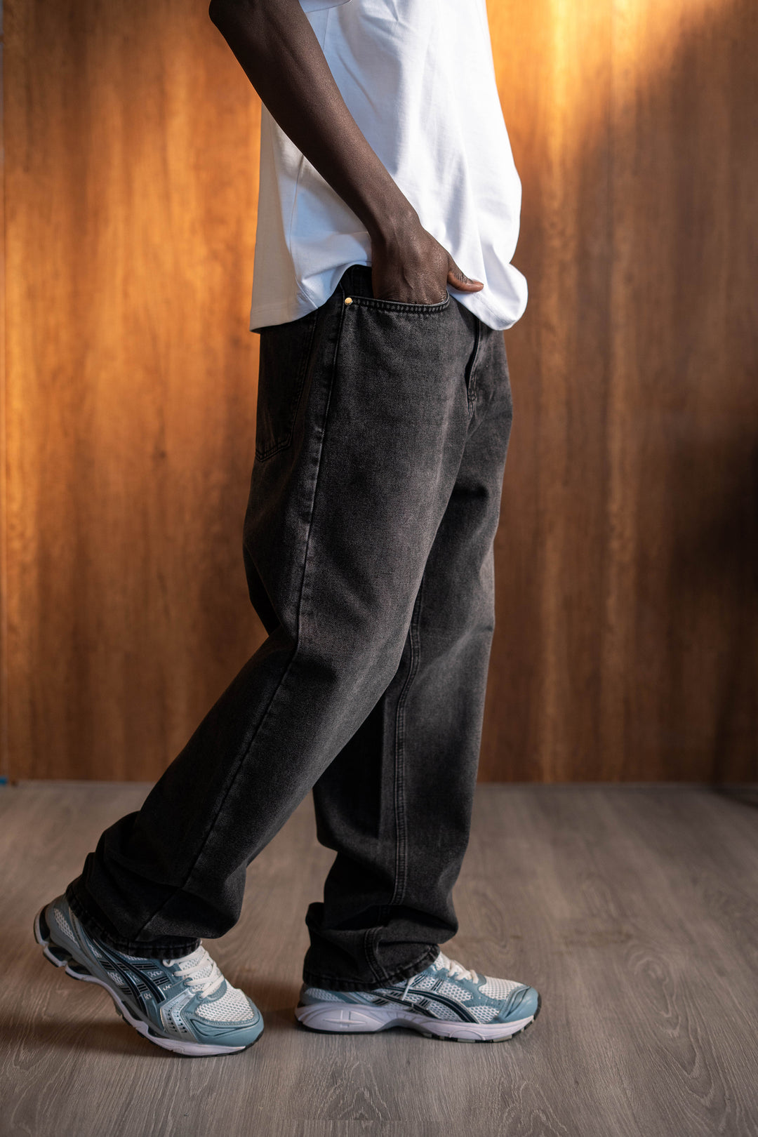 Black Washed Denim