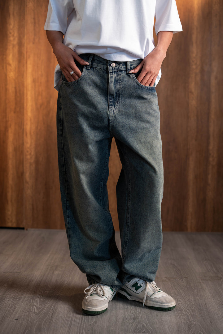 Dirty Washed Denim