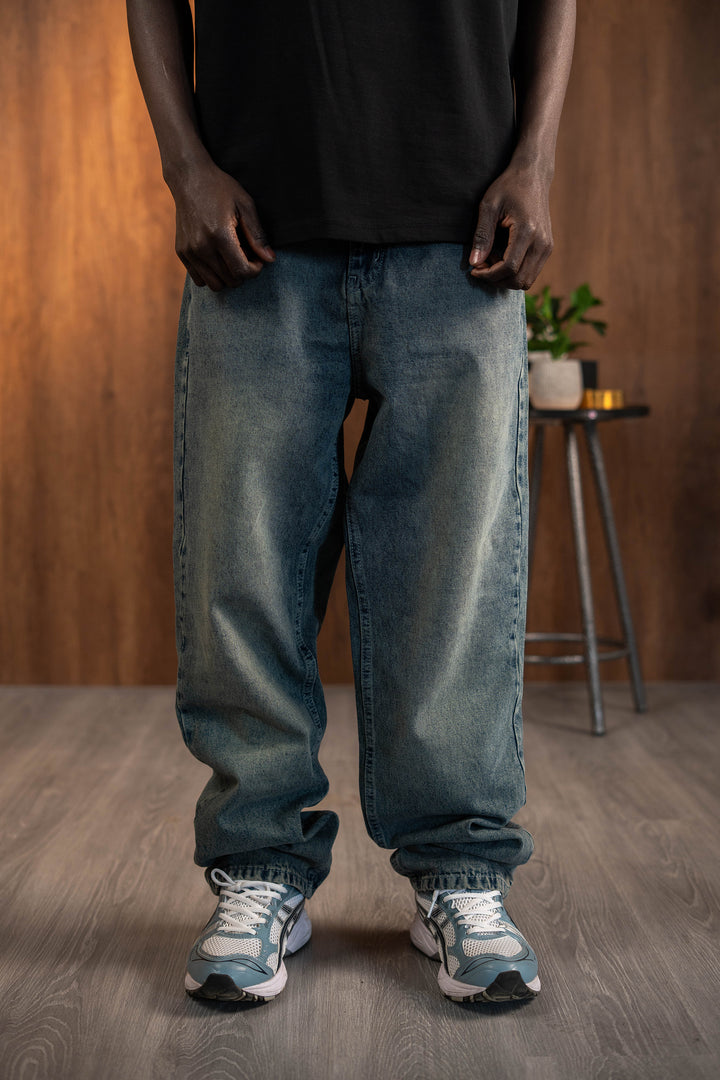 Dirty Washed Denim