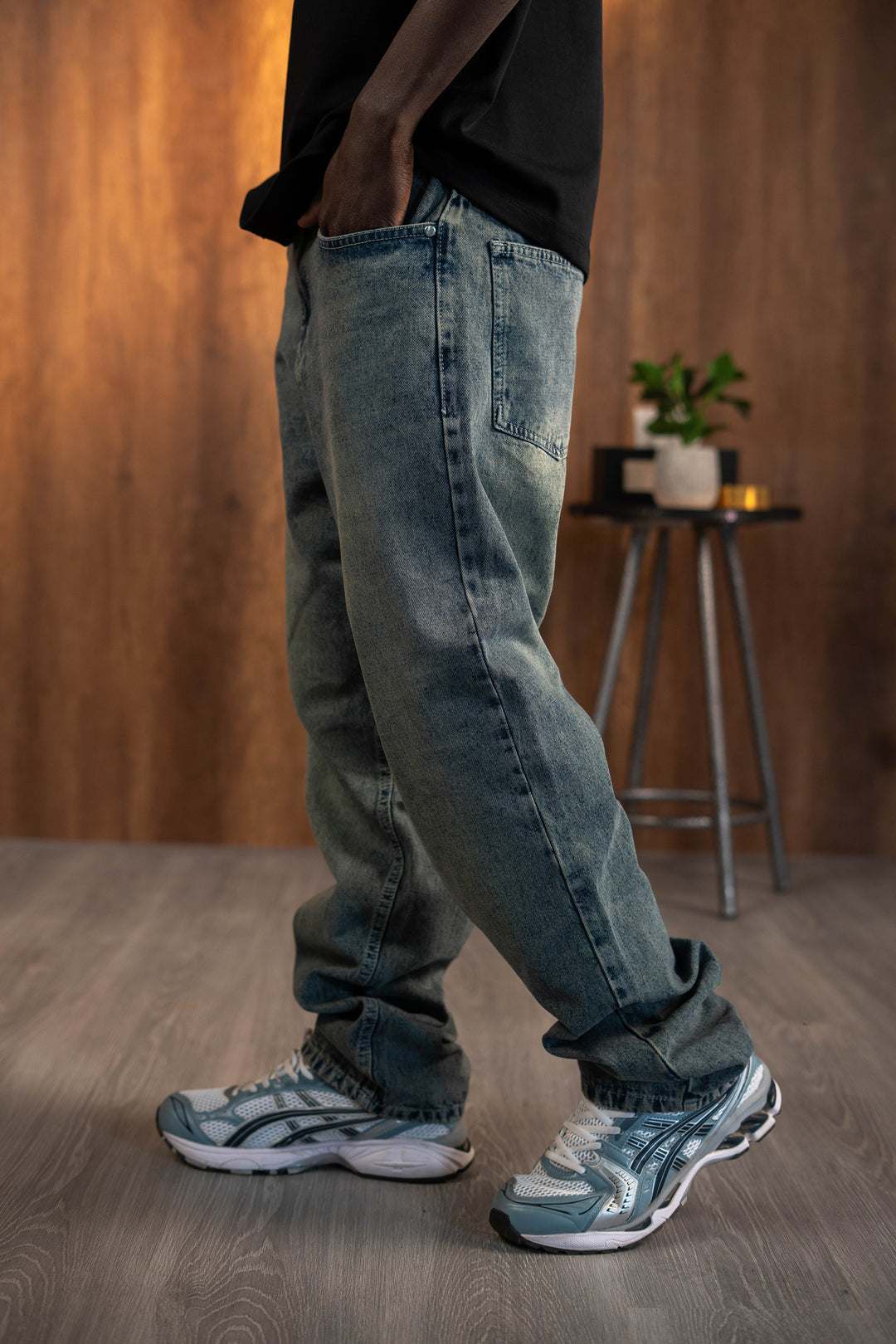 Dirty Washed Denim