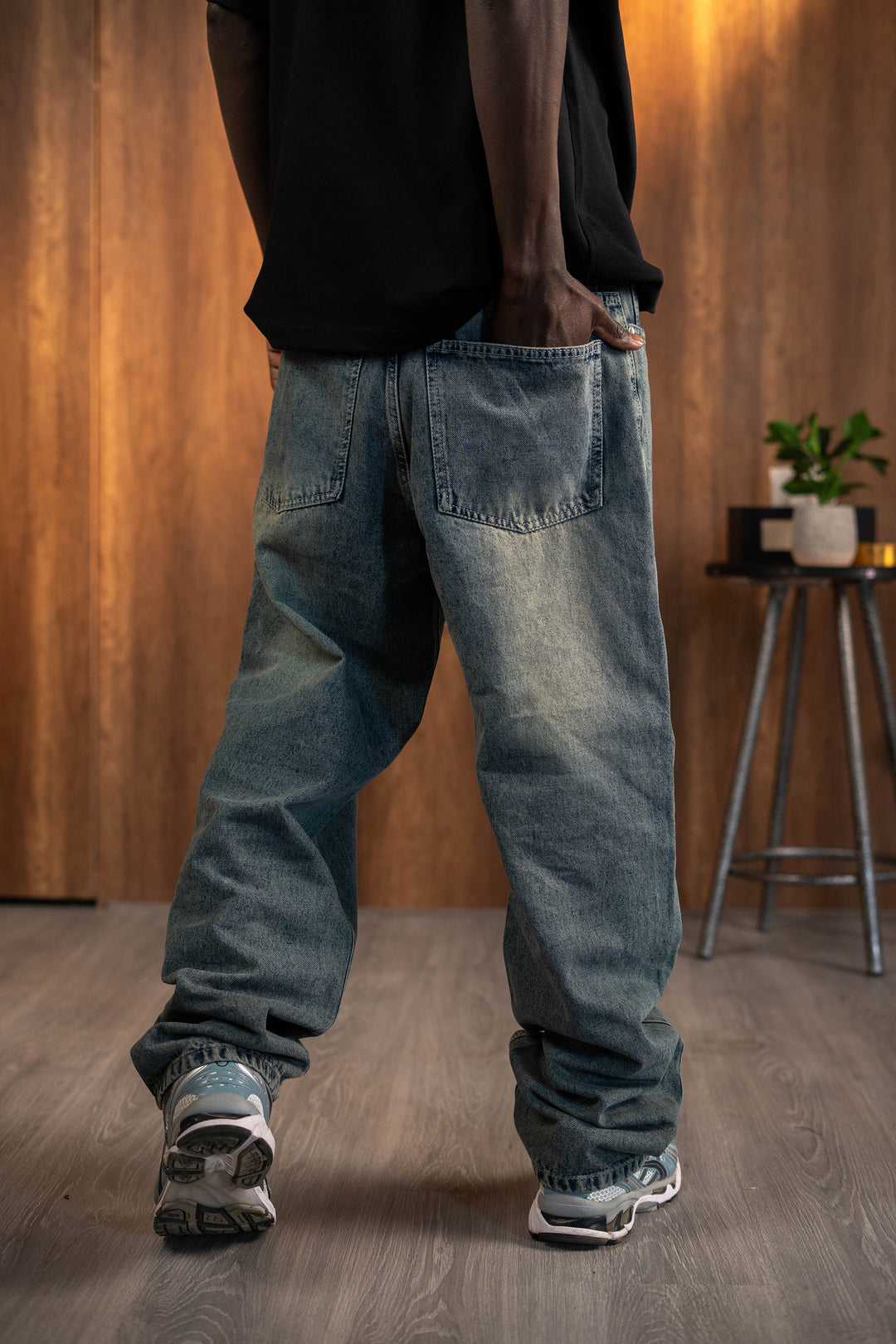 Dirty Washed Denim