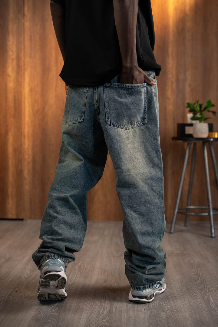 Dirty Washed Denim