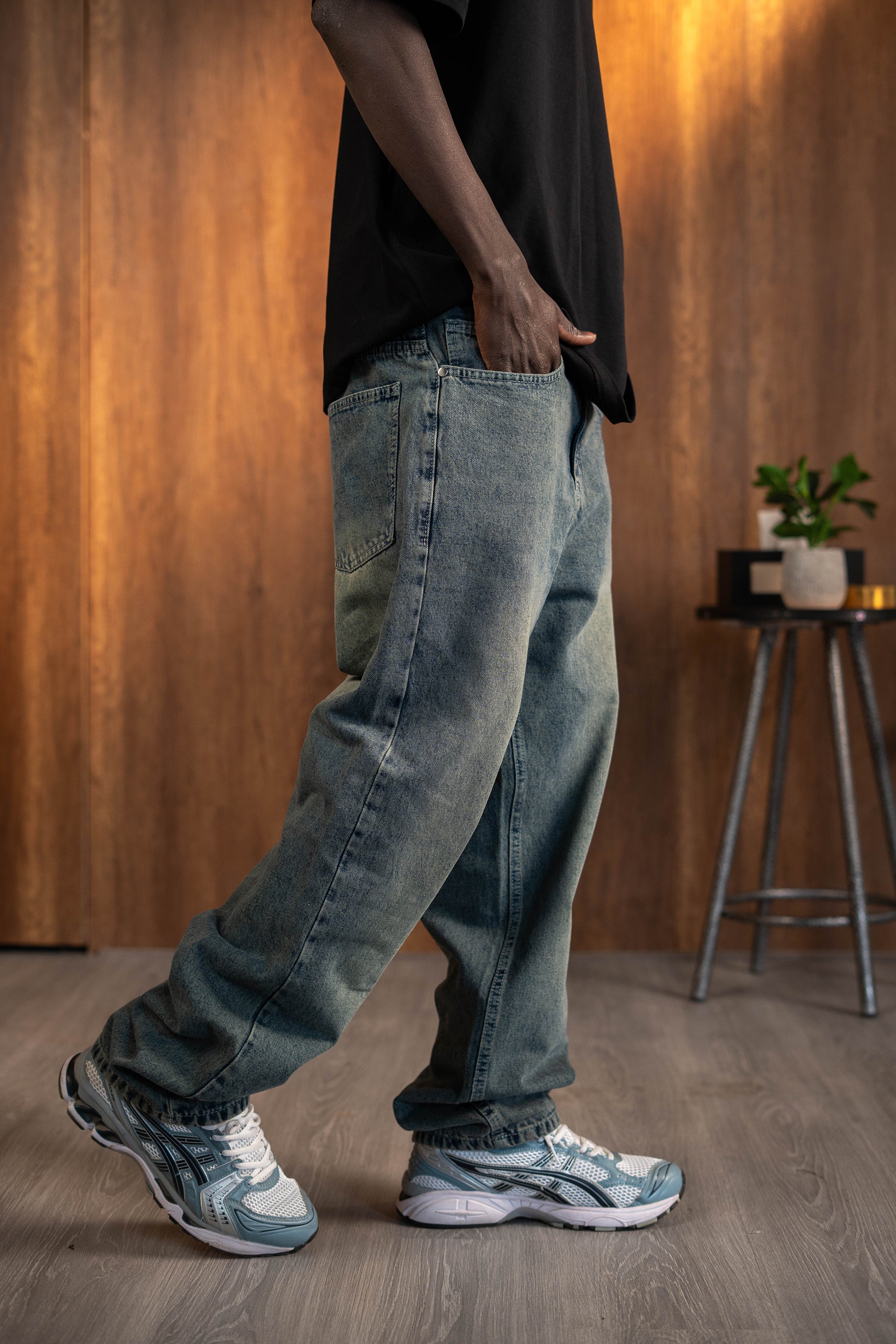 Dirty Washed Denim – blancka