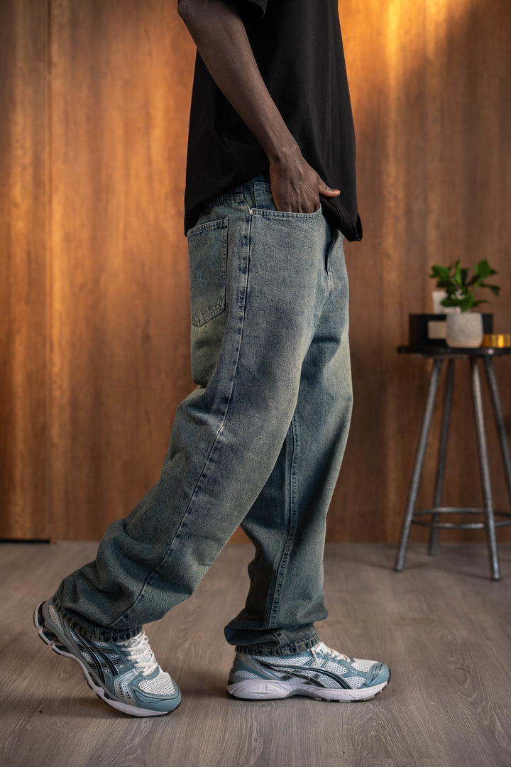 Dirty Washed Denim
